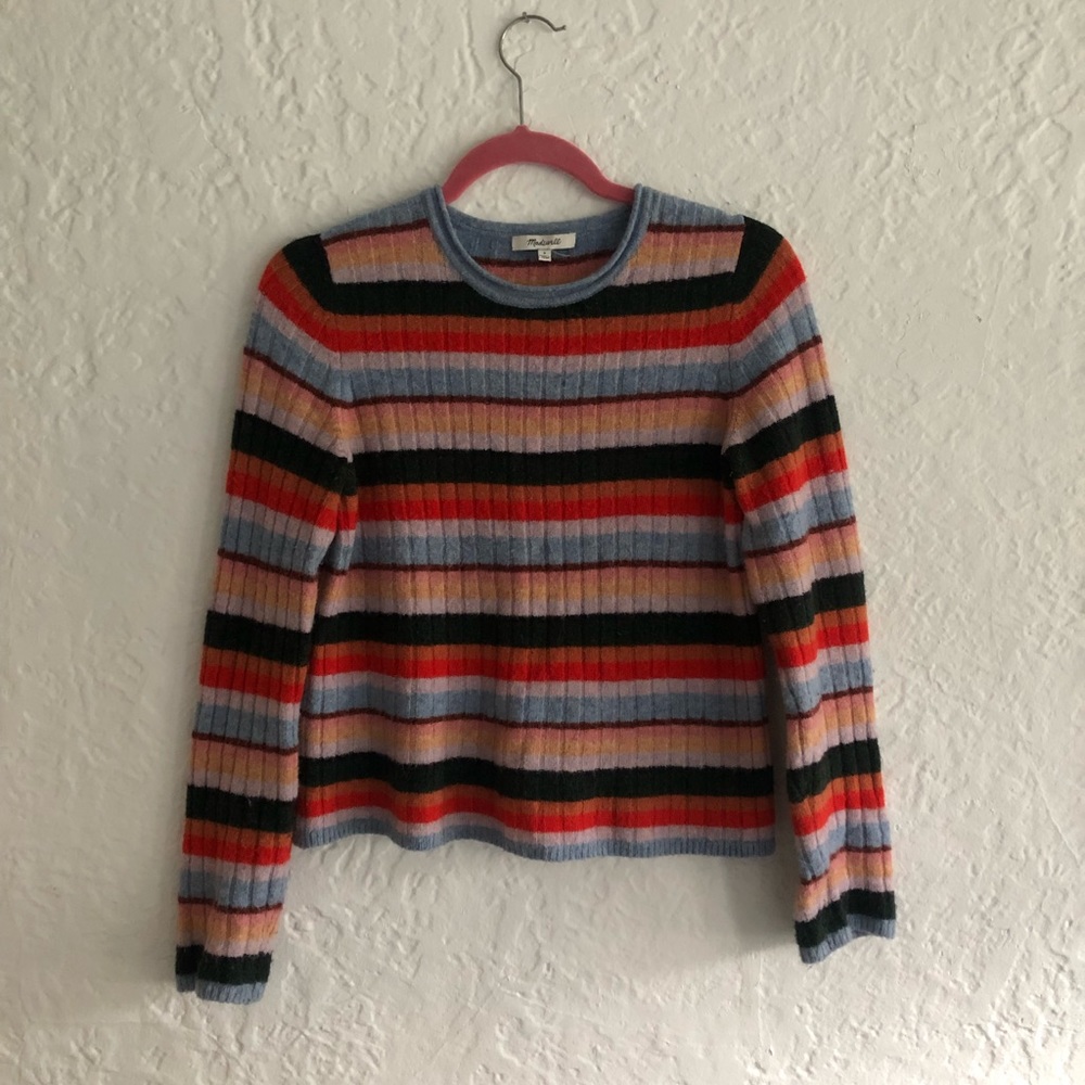 Madewell striped sweater
